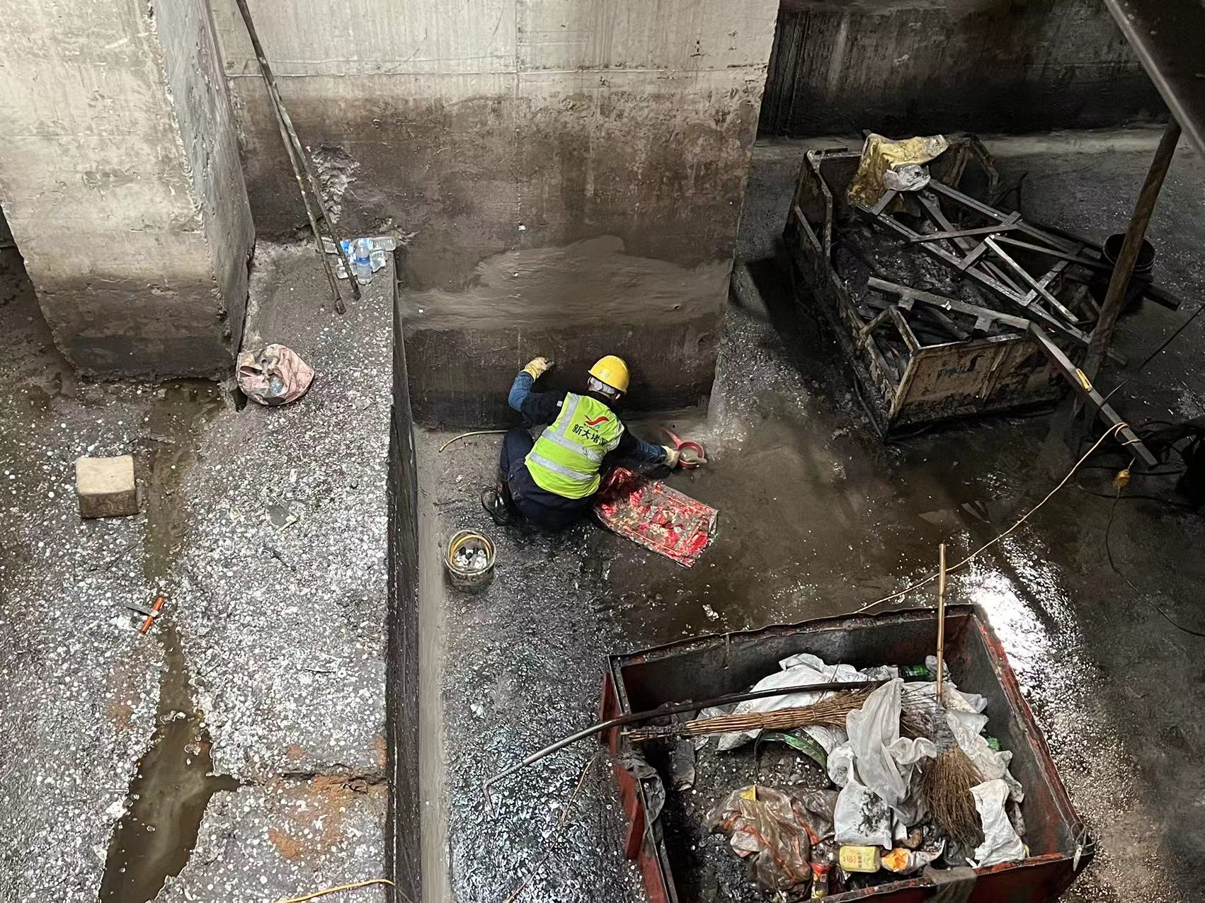 邢台隆尧县基坑渗漏水堵漏